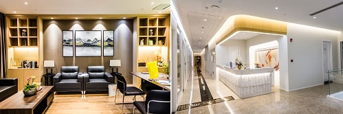 义乌连天美医院环境 