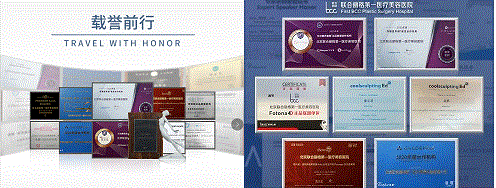 北京联合丽格第一医疗美容医院荣誉